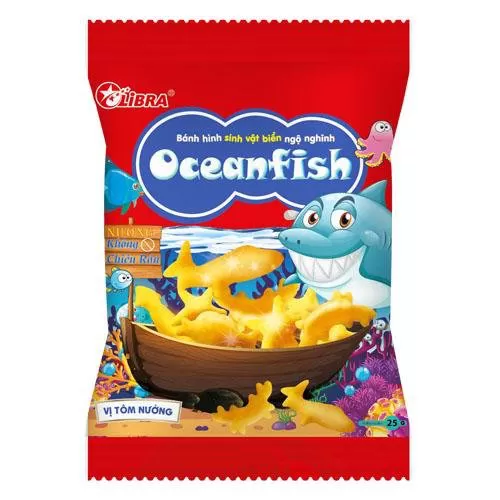 Bánh Snack Oceanfish vị Tôm nướng