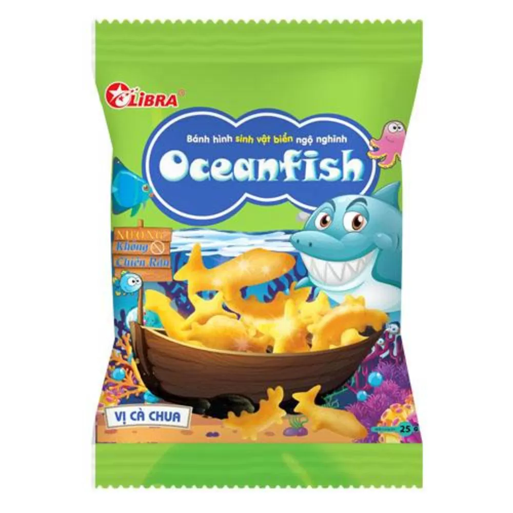 Bánh Snack Oceanfish vị cà chua