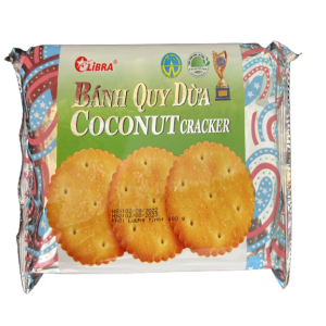 Bánh quy dừa Coconut (180g/gói loại tròn và chữ nhật)