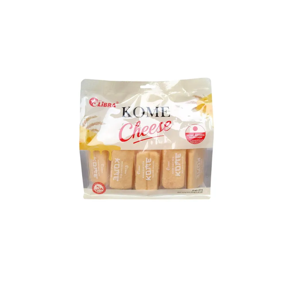 BÁNH GẠO SỮA KOME VỊ PHÔ MAI 210 g